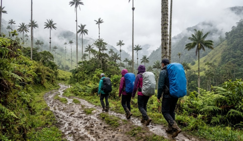 Cocora Valley guide complete hiking trail through wax palm forest Quindio Colombia